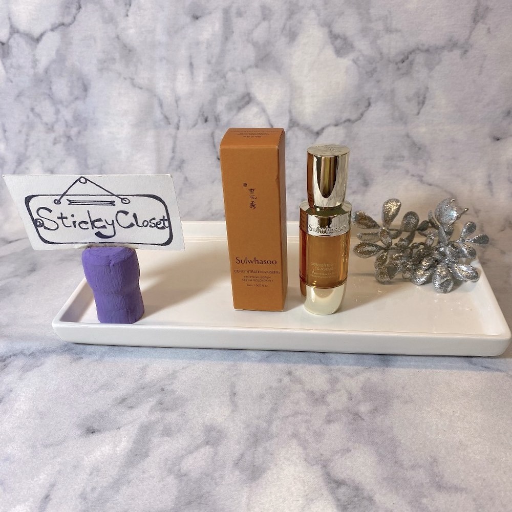 SULWHASOO Skincare,Concentrated Ginseng Renewing Serum-Mini 8ml,0.27oz-BOXED-NEW